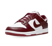 Nike Uomo Dunk Basso Retro, Bianco/Rosso Team, 10