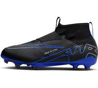 Nike Soccer Shoe Jr Zoom Superfly 9 PRO Fg, Black/Chrome-Hyper Royal, DJ5606-040, 36 EU (4Y US)