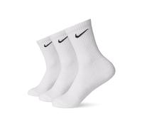 Nike Socks Everyday Ltwt, Calzini Uomo, Bianco (White/Black), S