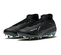 Nike Soft-Ground Soccer Cleats Zoom Mercurial Superfly 9 Elite SG-PRO Anti-Clog Traction, Black/Dk Smoke Grey-Summit White-Volt, DJ5166-001, 40.5 EU (7.5 US)
