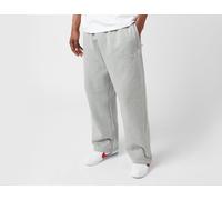 Pantaloni in fleece con bordo aperto Nike Solo Swoosh - Uomo - Grigio S