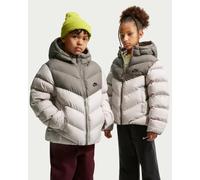 Nike Sottogiacca per bambini K NSW TF ADP TAPP COLORBLOCK Therma FIT Puffer Moon Particle/Cave Stone/White 12/13 anni