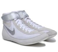 Nike SpeedSweep 7 - Scarpe da wrestling da uomo (366683-100, bianco/argento metallizzato/argento metallizzato), Bianco/Argento Metallico/Argento Metallizzato, 43 EU