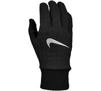 Nike Sphere Running GL Guanti, Uomo, 082 Black/Black/Silver, M