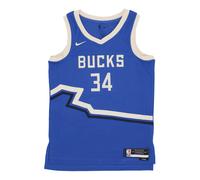Nike, ,Sport ,Uomo ,Blu ,S Canotta da basket Giannis Antetokounmpo