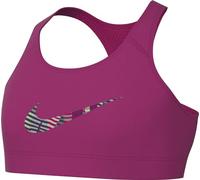 Nike Sports Bra Ragazza Swsh Rev Bra Sport AOP, Fireberry/White, FD2280-615, XL