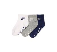 Nike - Calzini Antiscivolo Futura Calze Bimbo 3 Paia Neonato NN0050 U9J Multicolor - 12|24 Mesi, Multicolor