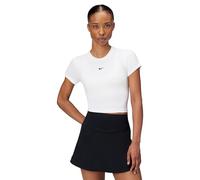 Nike Sportswear Chill Knit HF9538-101 - Maglietta Corta da Donna, Colore: Bianco/Nero
