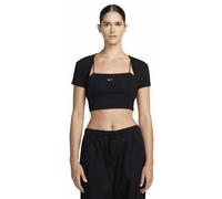 Nike Sportswear Chill Knit W - top - donna XS Black woman Tencel/Lyocell