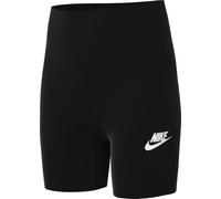 Nike G NSW Clssc 5in HR Bike Short Pantaloncini, Nero/Bianco, 10-11 Jahre Bambina