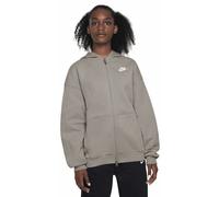Nike Sportswear Club Fleece Jr - felpa con cappuccio - ragazza XS Grey junior