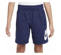Nike Pantaloncino Unisex Sportswear Club French Terry - 410 (Midnight Navy/Bianc
