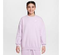 Nike Sportswear Club Fleece Oversized Crew Felpa Ragazze in viola