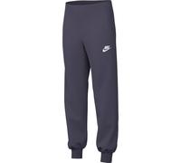 Nike Sportswear Club Pantaloni in Pile su Misura con Vita Alta, per Bambini più Grandi (Ragazze), Colore Raisin/Dark Raisin/White, FD2921-573, M
