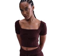 Nike Sportswear Donna - Felpe Rosso - Taglia 36 - Jersey di cotone Red 36