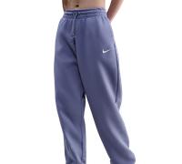 Nike Sportswear Donna - Pantaloni Blu - Taglia 34 - Jersey di cotone
