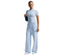 Nike Sportswear Donna - Pantaloni Blu - Taglia 34 - Jersey di cotone Blue 34