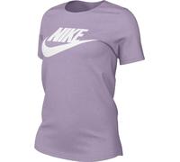NIKE Sportswear Essentials T-Shirt, Violet Mist/White, XS Donna