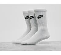 Nike Sportswear Everyday Essential Crew Socks (3 pack), Bianco S