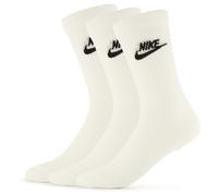 Nike - Sportswear Everyday Essential Crew Socks 3-Pack - Calze casual Unisex XL - EU: 46-50 grigio/bianco