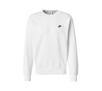 Maglia a girocollo in fleece Nike Club - Uomo - Bianco XL