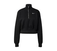 Nike Top W NSW Phnx FLC Qz Crop, Black/Sail, DQ5767-010, XL