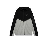 Nike Sportswear Giacca di felpa 'TCH FLC' grigio scuro / grigio sfumato / nero Bambini Nike Sportswear 158-170 grigio scuro / grigio sfumato / nero