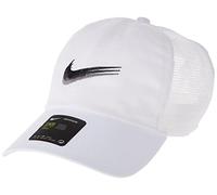 Nike Sportswear Heritage 86 Swoosh Trucker, Unisex, Bianco, Taglia Unica