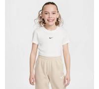 Nike Sportswear HF7011-100 - Maglietta Corta, da Bambina, Colore: Bianco