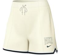 Shorts loose fit a vita media con grafica Nike Sportswear - Donna - Bianco S (IT 40-42)