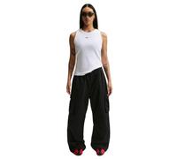 Nike Sportswear IH7956-100 Canotta Aderente con Polsini da Donna, Bianco/Nero, XS