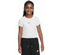 Maglietta per ragazze Nike Girls Sportswear Cropped - Bianco M