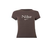 Nike Sportswear Maglietta beige / marrone scuro / offwhite Donna Nike Sportswear L