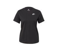 Nike Sportswear Maglietta 'Club Essential' nero / bianco Donna Nike Sportswear L nero / bianco