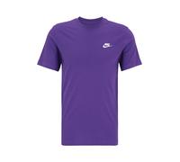 Nike T-Shirt Sportswear Club Wild Grape/White da Uomo S Viola