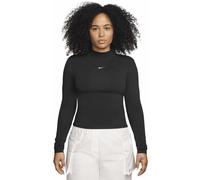 Nike Sportswear Mock W - maglia maniche lunghe - donna Black L