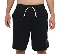 Nike Sportswear, Pantaloncini Uomo, Nero (Black/Black/White/White), L