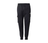 Nike Men's Full Length Pant M NSW Club Pant Cargo BB, Black/Black/White, CD3129-010, L