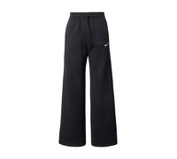 Nike Sportswear Pantaloni 'Phnx Flc' nero / bianco Donna Nike Sportswear 42