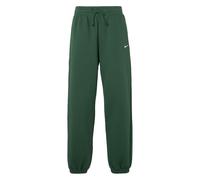 Nike Sportswear Pantaloni 'Phoenix Fleece' verde scuro / bianco Donna Nike Sportswear 42