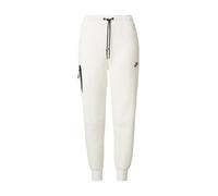 Nike Sportswear Pantaloni 'TCH FLC' beige chiaro / nero Donna Nike Sportswear 34