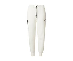 Nike Sportswear Pantaloni 'TCH FLC' beige chiaro / nero Donna Nike Sportswear 34