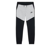 Nike Sportswear Pantaloni 'TCH FLC' grigio chiaro / nero Bambini Nike Sportswear 138-147 grigio chiaro / nero