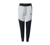 Nike Sportswear Pantaloni 'TCH FLC' grigio chiaro / nero Uomo Nike Sportswear 35-36 grigio chiaro / nero