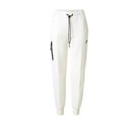 Nike Sportswear Pantaloni 'TCH FLC' nero / bianco Donna Nike Sportswear 36 nero / bianco