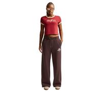 Nike Sportswear Phoenix IO1297 Pantaloni in Pile a Vita Alta e Gamba Larga, da Donna