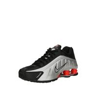 Nike Sportswear Sneaker bassa 'SHOX R4' grigio argento / rosso acceso / nero Uomo Nike Sportswear 44 grigio argento / rosso acceso / nero