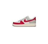 NIKE Sportswear - Sneakers Air Force 1 '07 LV8 DG in Sintetico, Rosso-Grigio-Bianco (8)