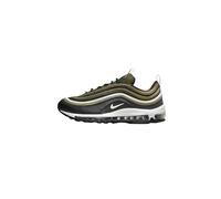 NIKE Sportswear - Sneakers Air Max 97 in Pelle, Verde Oliva-Argento-Nero (9.5)