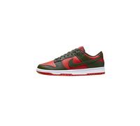 Nike Sportswear - Sneakers Dunk Low Retro BTTYS in Pelle, Rosso-Cachi-Bianco (10)